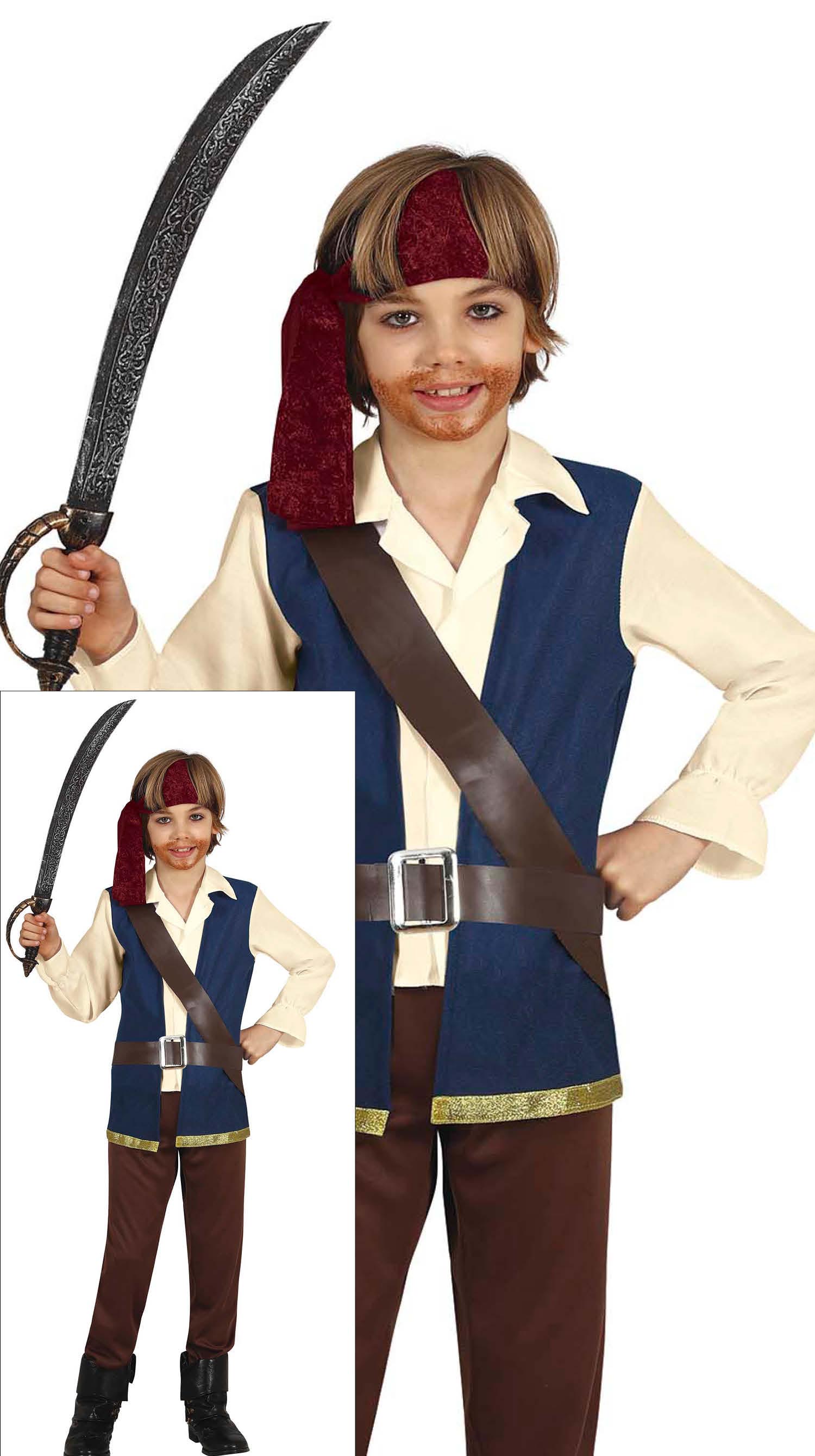 Fato de Pirata Rapaz 