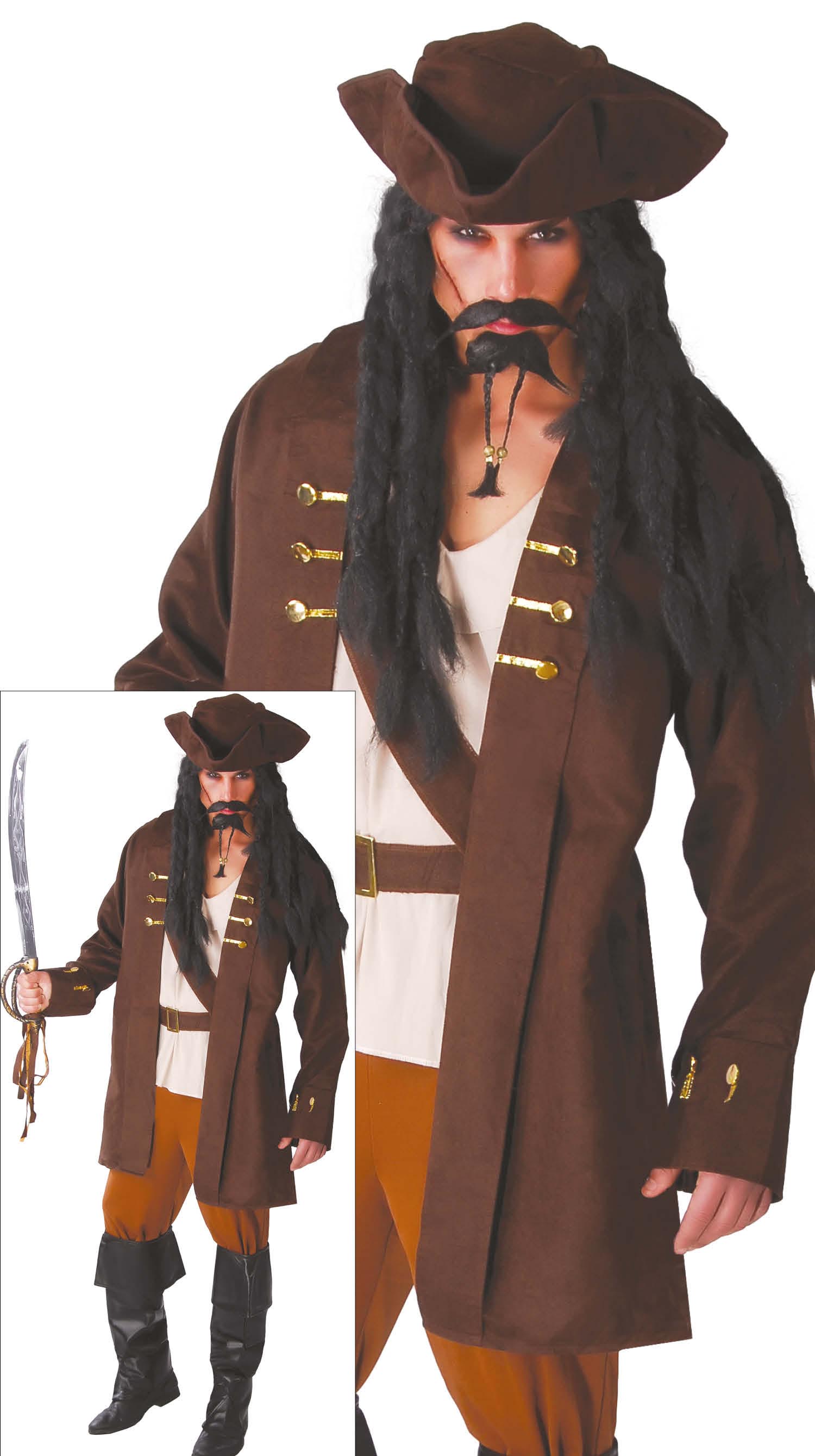 Fato Pirata Capitan Adulto