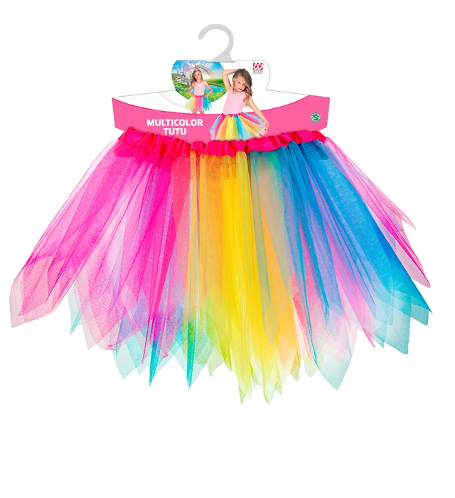 Tutu Arco Íris Infantil
