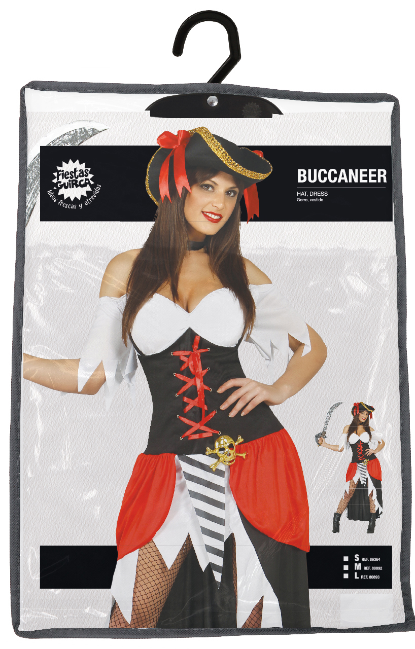 Fato de Pirata Mulher