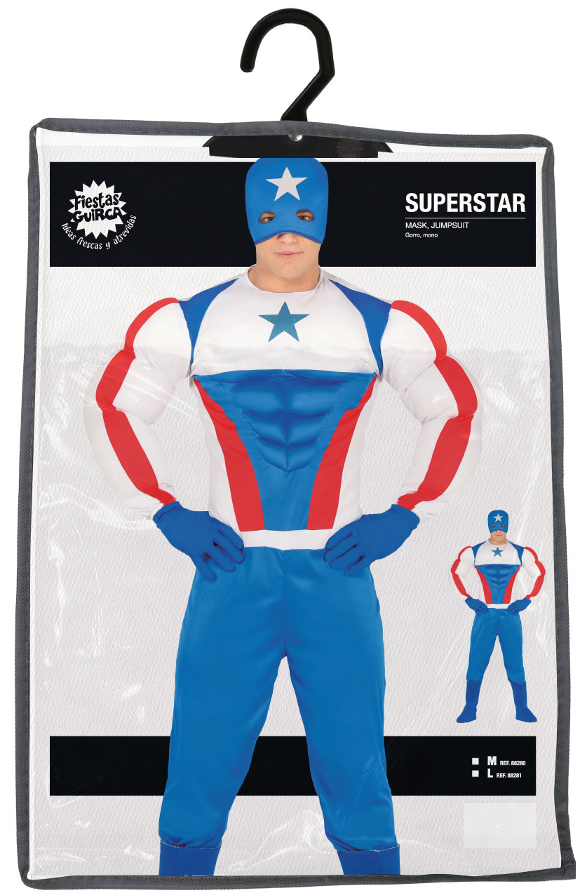 Fato Superstar Homem 