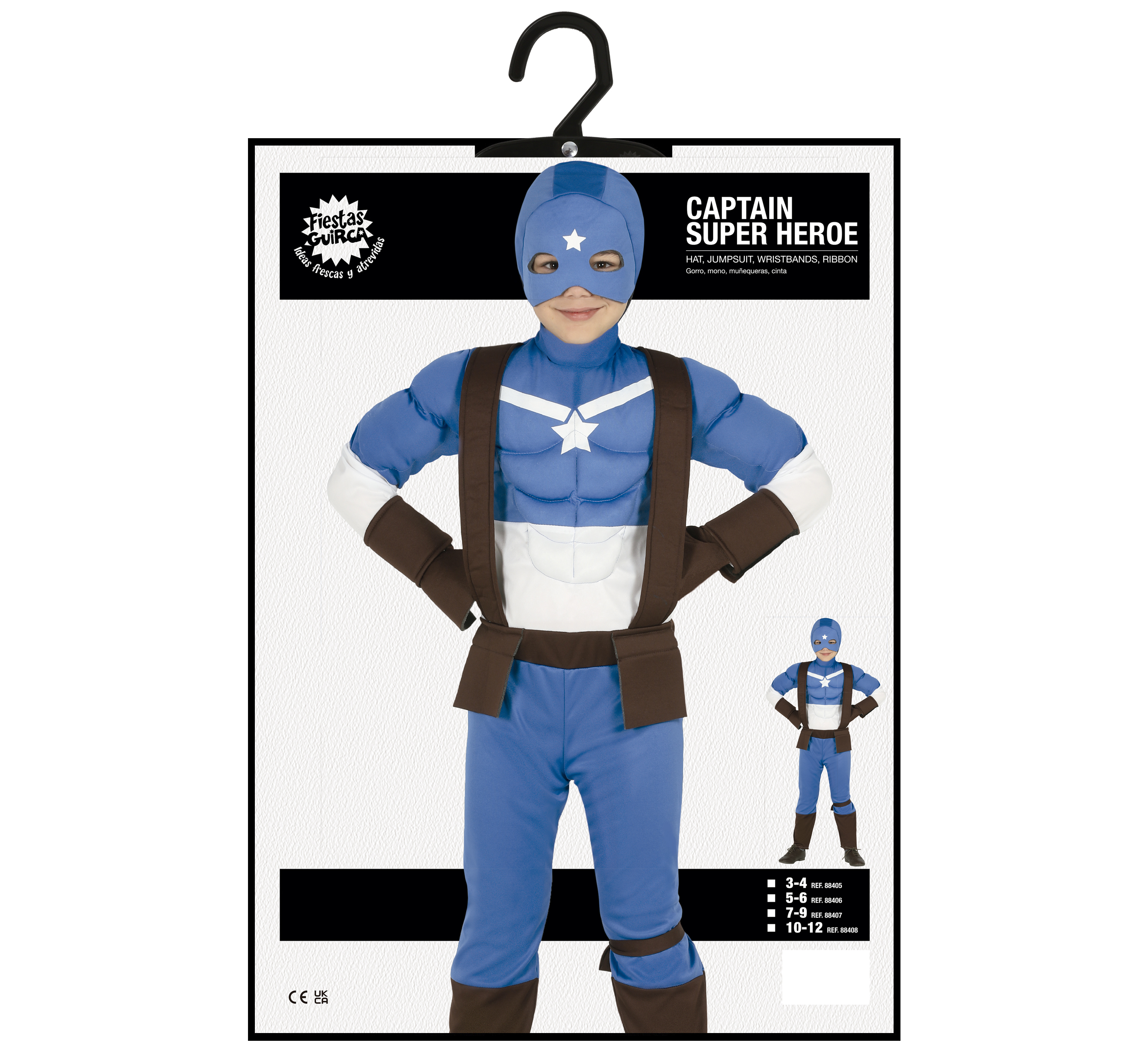 Fato Super Homem Capitão 