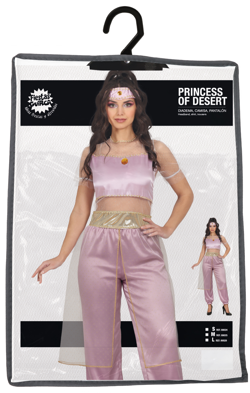 Fato Princesa do Deserto - Adulta