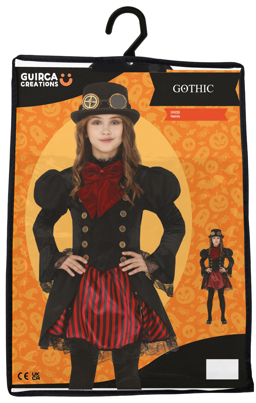 Fato GOTHIC Infantil 5-6 Anos